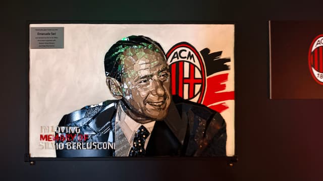 Casa Milan里的贝卢斯科尼